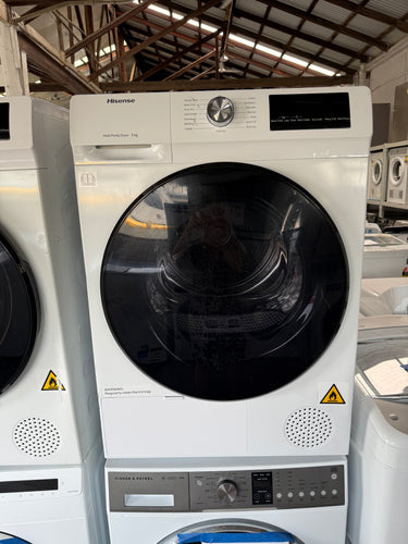 Factory second Hisense 8kg Heat Pump Dryer  Model: HDFY80H - Second Hand Appliances Geebung